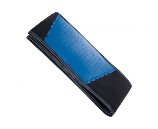 Чехол на руль DSV Black+Blue неопрен, с перфорированными вставками R99306A – изображение 2