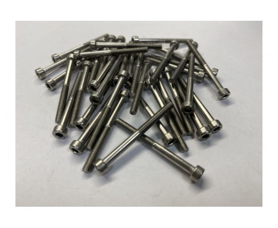 Винт Метиз-Эксперт М4х50 нерж. А2 DIN 912 уп. 200 шт. БП-00046026 – изображение 2