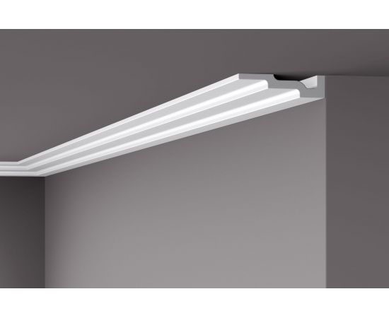 Молдинг NOMASTYL (2000х120х30 мм; белый) NMC M1 – изображение 2