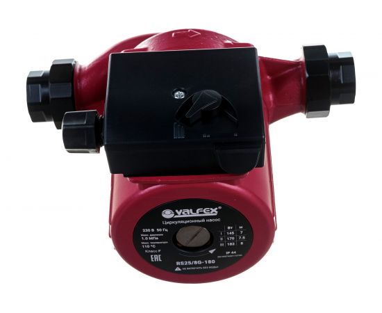 Циркуляционный насос Valfex VCP 25-80G 180 мм, с гайками RS25/8G-180 – изображение 2