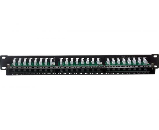 Патч-панель ExeGate EPPHD-19-48-8P8C-C6-110D 19 UTP 48 port cat 6 dual IDC 1U RoHS Black 281082 – изображение 2
