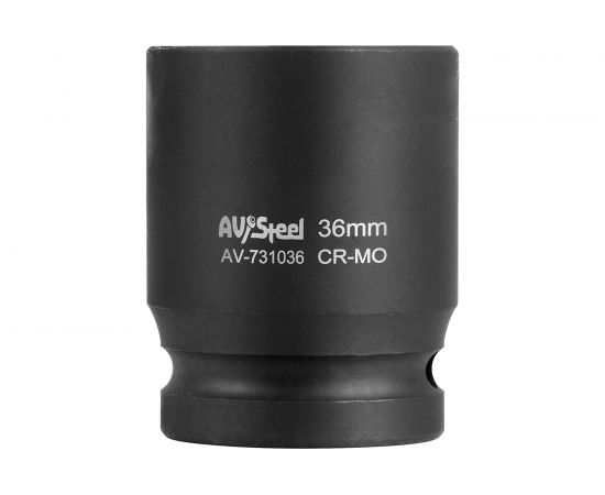 Головка ударная двенадцатигранная (36 мм; 3/4""DR) AV Steel AV-731036 – изображение 2