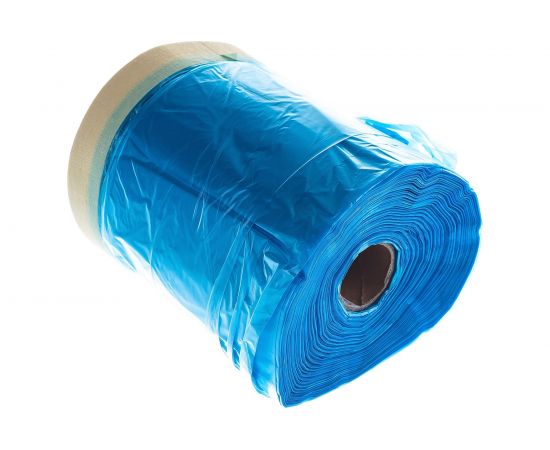 Плёнка маскирующая ROXTOP с клеящей лентой (1 шт; 0.55х33 м) RoxelPro 336214 – изображение 3