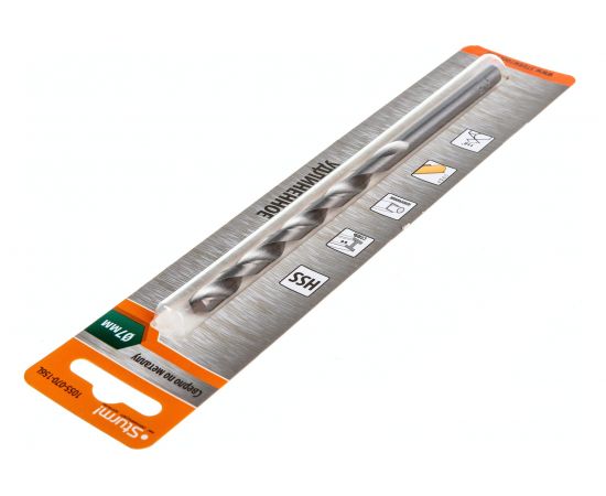 Сверло по металлу (7х156 мм) Sturm 1055-070-156L – изображение 3