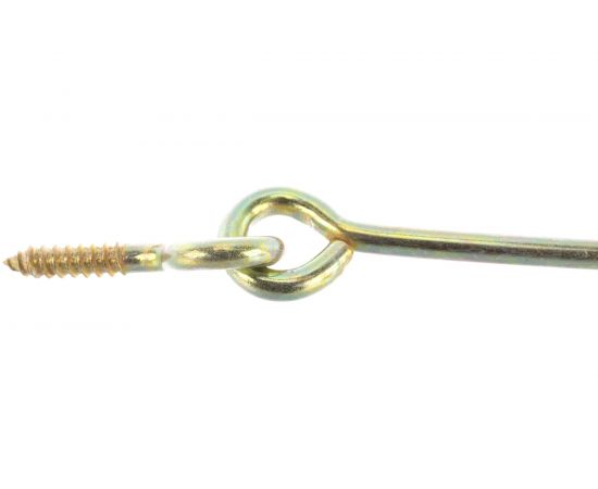 Крючок со скобой GAH ALBERTS оцинкованный, 4x80 мм 903817 – изображение 3