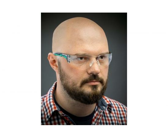 Панорамные защитные очки KRAFTOOL Pulsar прозрачные 110460 – изображение 3