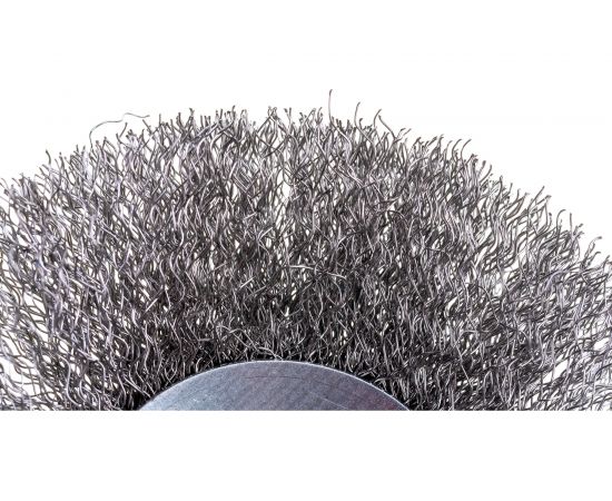 Щетка металлическая тарелка (115 мм; М14) для УШМ ON 20-05-115 – изображение 3