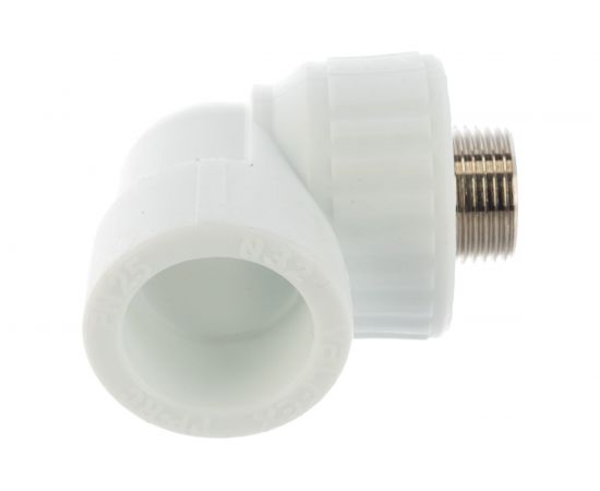 Комбинированный угольник VALFEX PP-R белый, 32х3/4 дюйма НР 10126132 127-0596 – изображение 3