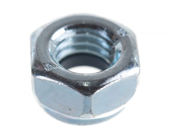 Гайка М8 со стопорным кольцом Саморезик оцинк. DIN 985 130 шт DIN985-М8-130 – изображение 3