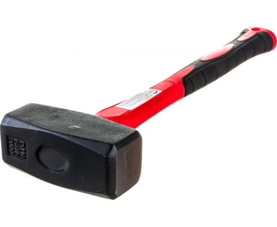 Кувалда MATRIX 2 кг, фибергласовая обрезиненная рукоятка 380 мм 10974 – изображение 5