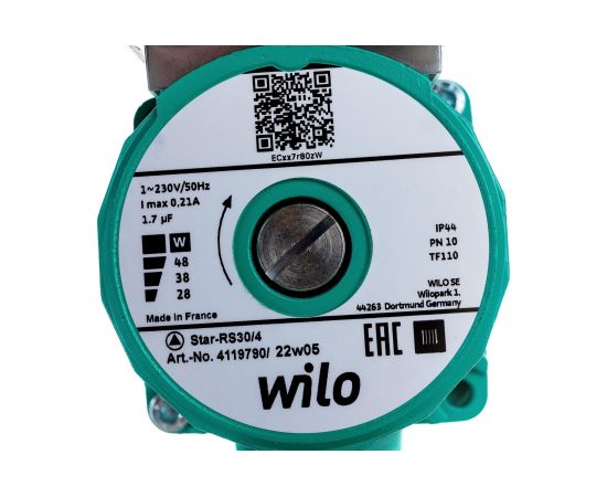 Циркуляционный насос Wilo Star-RS30/4 4119790 – изображение 5
