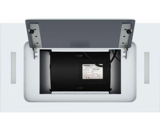 Кухонная вытяжка HOMSair Crocus Push 52 белый CROCUS PUSH 52 Glass White – изображение 5