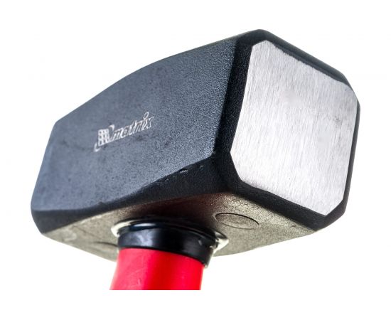 Кувалда MATRIX 2 кг, фибергласовая обрезиненная рукоятка 380 мм 10974 – изображение 6