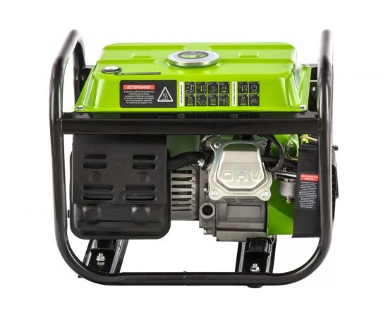 Бензиновый генератор СИБРТЕХ БС-1200, 1 кВт, 230 В, 4-х такт., 5,5 л, ручной стартер 94541 – изображение 7