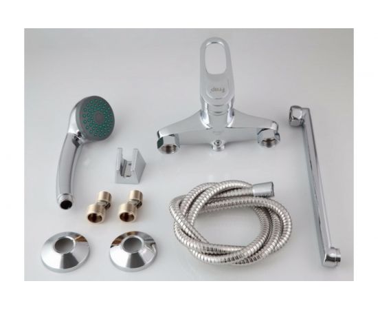 Смеситель для ванны и умывальника FRAP 40к F22004 б/отв L-нос 30 см 531230 – изображение 7