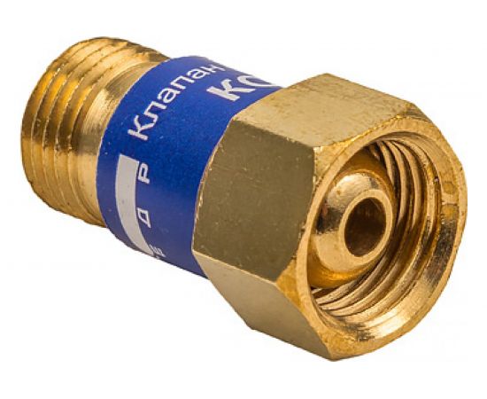 Клапан обратный на вход резака/горелки КО-3К (кислород; М16х1.5) КЕДР 8007050 