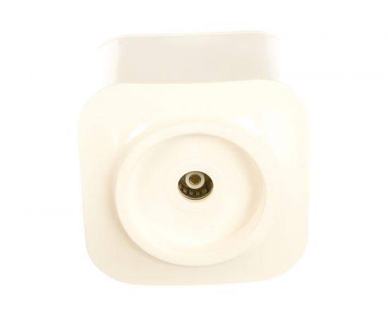 Телевизионная одноместная розетка IONICH о/у, тупиковая, белая еврослот 1421 