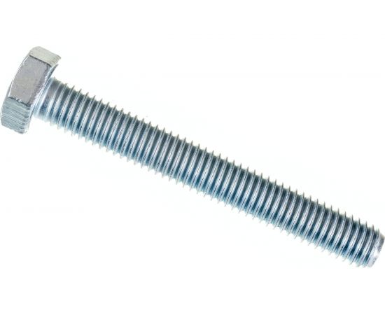 Болт Стройметиз М8х60 DIN 933, класс прочности 8.8, цинк уп. 2 шт 3021691 