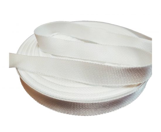 Ременная лента Эбис 20 мм, 50 м, белая 70654 