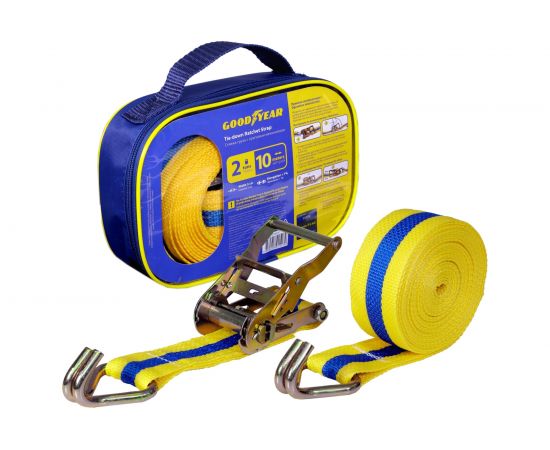 Стяжка груза с храповым механизмом Goodyear 2 т, 10 м GY005203 