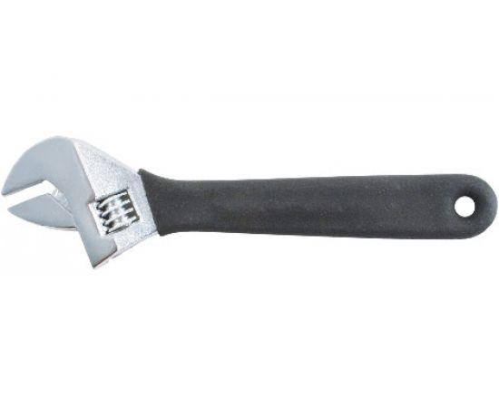 Разводной ключ КУРС инструментальная сталь, антискользящее покрытие ручки, 250мм 70108 