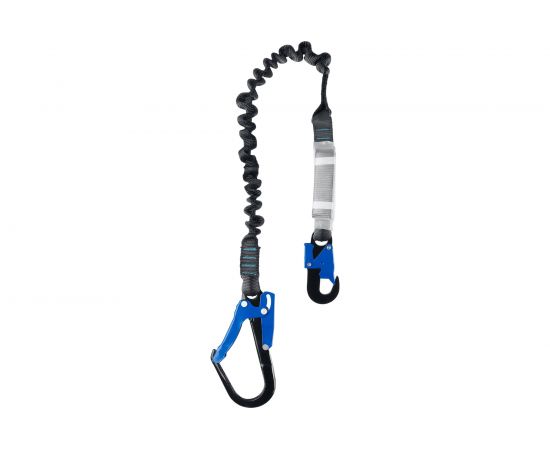 Эластичный одноплечный cтроп Зубр Утёс, полиамидная лента, с амортизатором, Профессионал 11595 