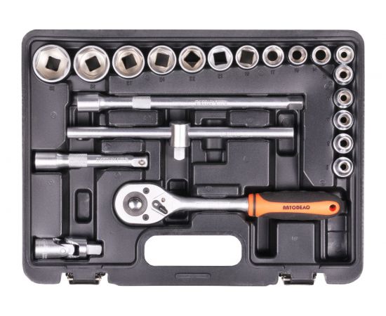 Набор торцевых головок АвтоDело 1/2" DR 21 предмет 39821 13683 