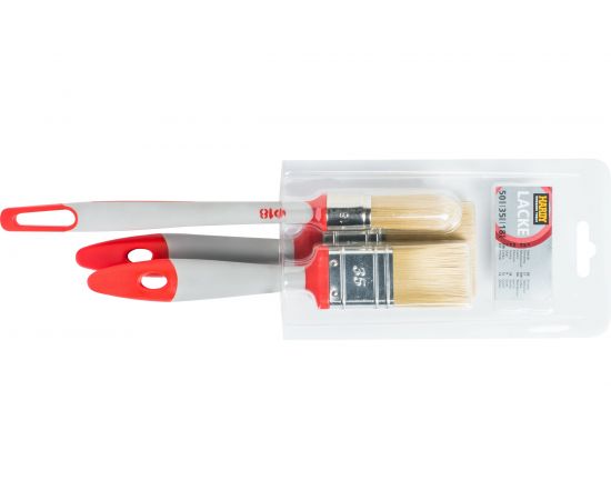 Набор кистей HARDY 3шт, ручка 2к 0280-200003 