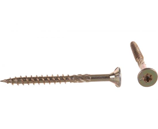 Конструкционный шуруп для дерева с фрезой ЕВРОПАРТНЕР потай, ж/п Torx 25 4.5х50 12 шт. 15 0027 7 