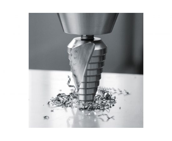 Ступенчатое сверло №17 (6.5 - 40.5 мм) RUKO 101090 – изображение 2