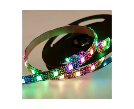 Лента с USB коннектором LAMPER LED 5В, 10 мм, IP65, SMD 5050, 60 LED/m, цвет свечения RGB 141-387 – изображение 2
