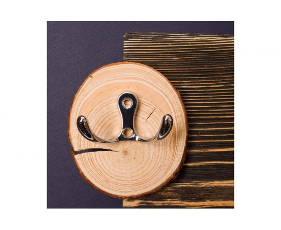 Мебельный крючок KERRON Д55 Ш30 В30, хром KR 0010 – изображение 2