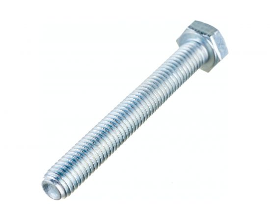 Болт Стройметиз М8х60 DIN 933, класс прочности 8.8, цинк уп. 2 шт 3021691 – изображение 2