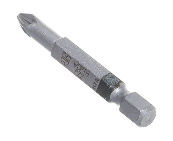 Бита PZ2-ЧЁРН.-1/4ZO-L50MM (PZ2, 50 мм) WURTH 0614176660090 – изображение 2