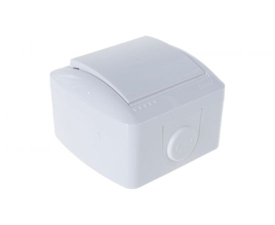 Выключатель Lezard NATA белый 710-0200-100 – изображение 2