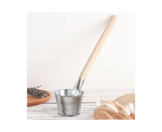 Оцинкованный ковш СИМАЛЕНД 0.5 л, 4885658 – изображение 2