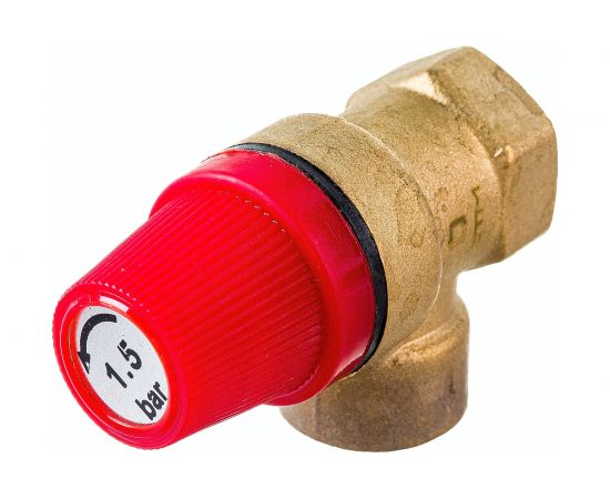 Предохранительный клапан СТМ ТЕРМО 1/2", г/г, 1.5 Бар CRVP1F12 – изображение 2