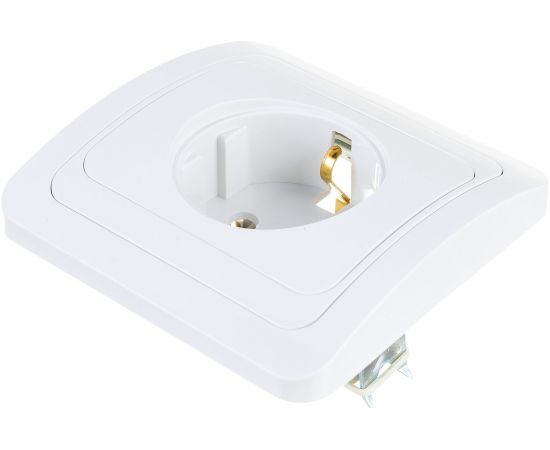 Розетка, белая 2П+З 16А TDM Валдай SQ1804-0008 – изображение 2