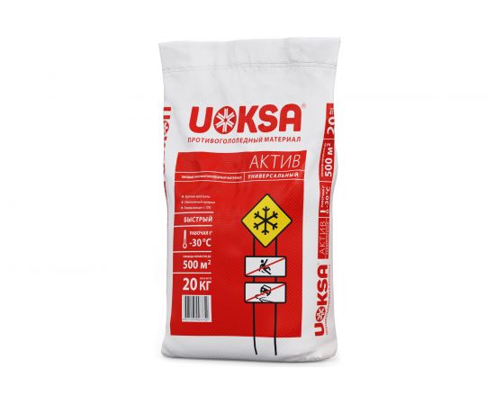 Реагент UOKSA Актив -30 C 20 кг, мешок 1802 – изображение 3