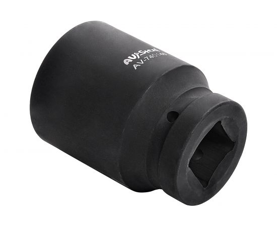 Головка ударная шестигранная удлиненная (46 мм; 1DR) AV Steel AV-740146 – изображение 3