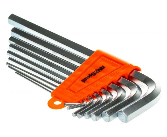Набор Г-образных удлиненных ключей AV Steel HEX 1/16-3/8 9 предм. AV-362209 – изображение 3
