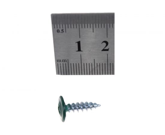 Саморезы с пресс-шайбой Госкреп 4.2х16 мм, зеленые, RAL6005, 35 шт. 1-0017300 – изображение 4