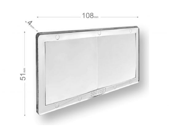 Линза диоптрическая 300 (108x50х4 мм) START 55STL300 – изображение 4