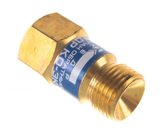 Клапан обратный на вход резака/горелки КО-3К (кислород; М16х1.5) КЕДР 8007050 – изображение 5