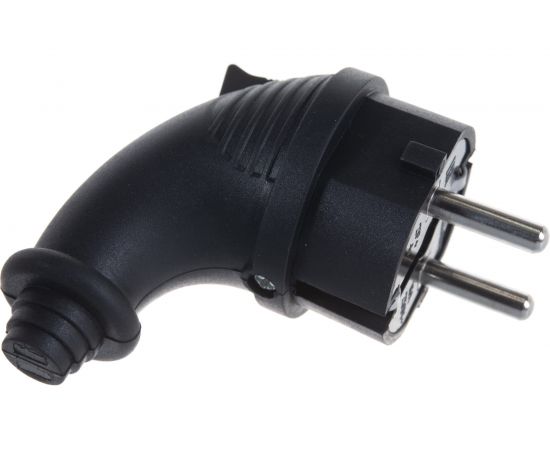 Угловая вилка Smartbuy каучуковая 230В, 2P+PE, 16A, IP44 SBE-16-P09-R – изображение 5