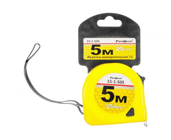 Рулетка T1 5 м, 25 мм РемоКолор 15-1-505 – изображение 6