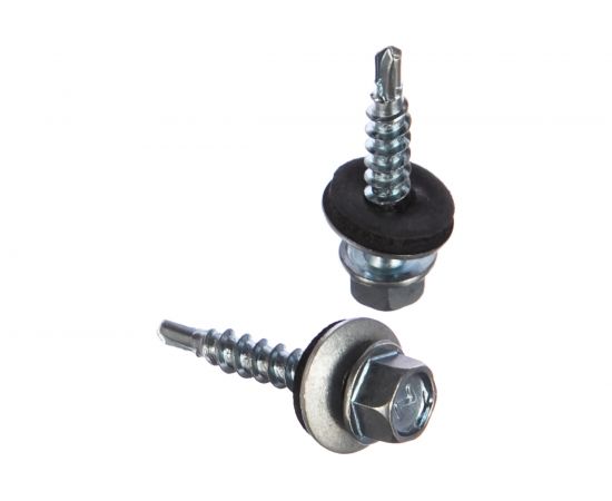 Кровельный саморез Качественный КРЕПЕЖ цинк, 4.8х29 мм, 85 шт 0300167 КЧ 