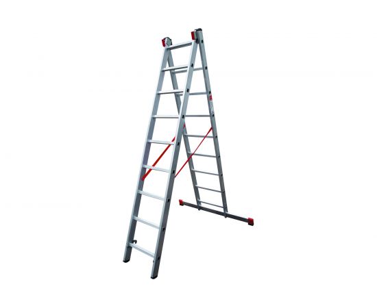 Двухсекционная лестница Новая Высота 2х9 604209 