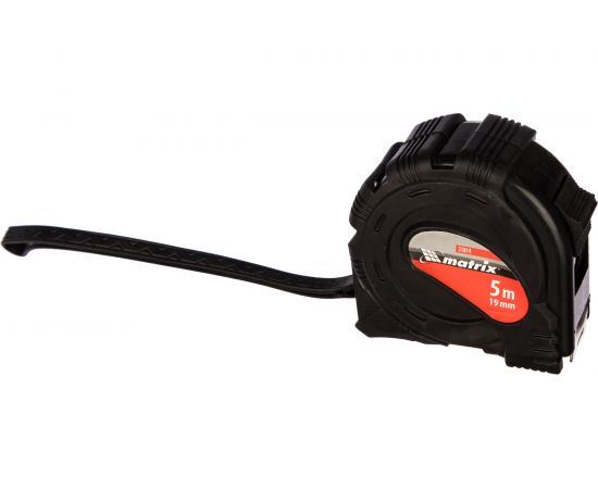 Рулетка 5 м х 19 мм Black MATRIX 31014 