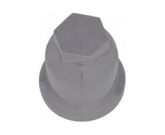 Колпачок на колёсную гайку ДАЛИ-авто 32 мм, высокий, серый (20 шт. в упаковке) DA-01429 